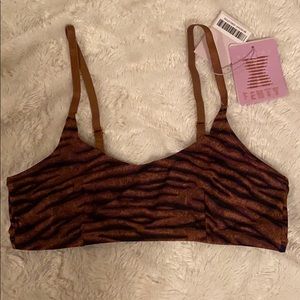 FENTY Toffee Tiger bralette size sm